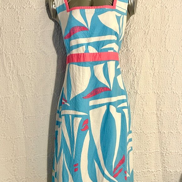 Lilly Pulitzer Sailboat Dress, 14 - Picture 3 of 12